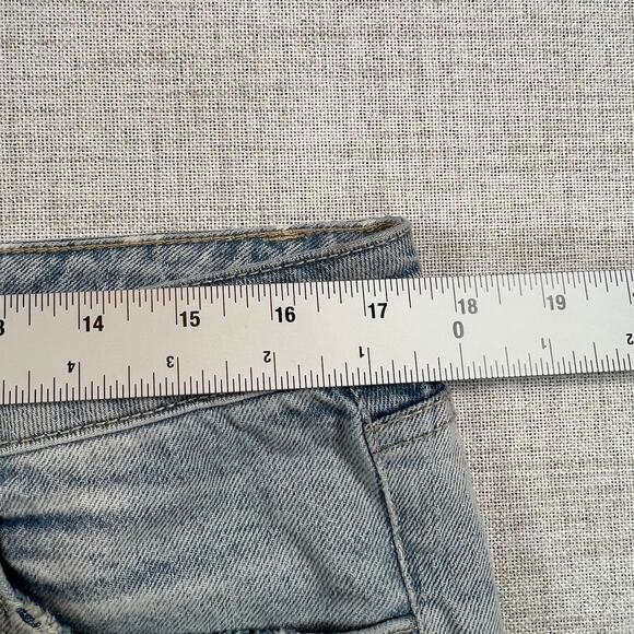 Wild Fable Low Rise Bootcut Jeans Women's 12 Light Wash Lightly Distressed - Picture 7 of 10